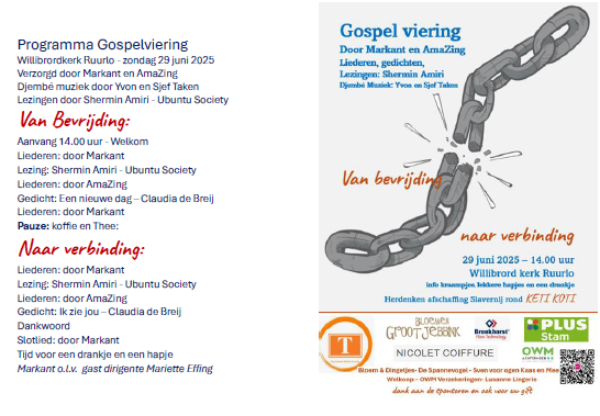 Gospel viering 29 juni 2025